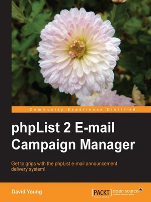 cover image of phpList 2 E-mail Campaign Manager